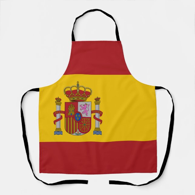 Tablier Drapeau de l'Espagne (Recto)