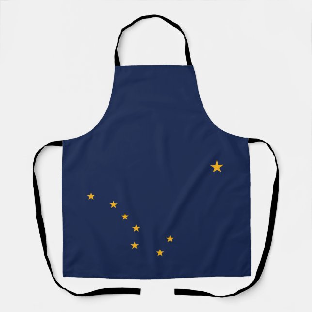 Tablier Drapeau de l'État d'Alaska (Recto)