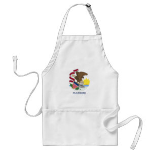 Tablier Drapeau de l'État de l'Illinois
