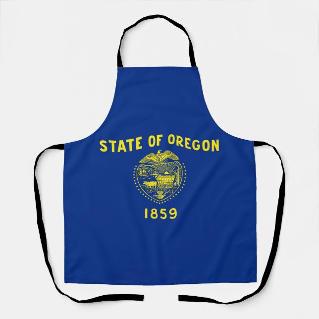 Tablier Drapeau de l'État de l'Oregon (Recto)