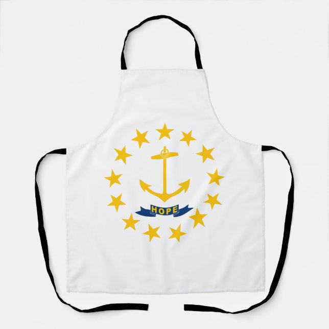 Tablier Drapeau de l'État de Rhode Island (Recto)