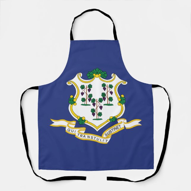Tablier Drapeau de l'État du Connecticut (Recto)
