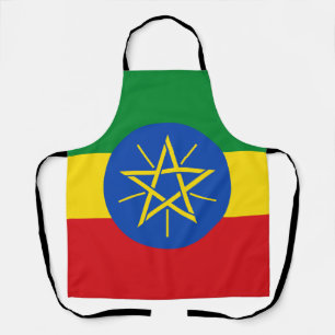 Tablier Drapeau de l'Éthiopie