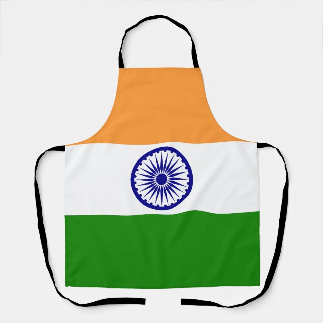 Tablier Drapeau de l'Inde (Recto)