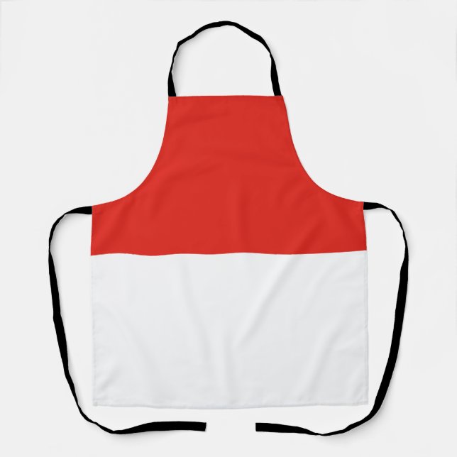 Tablier Drapeau de l'Indonésie (Recto)