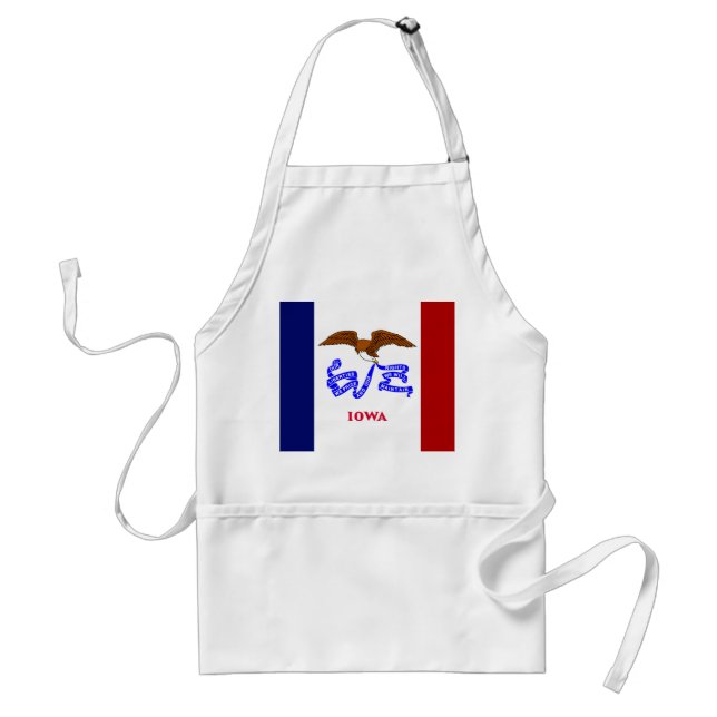 Tablier Drapeau de l'Iowa (Devant)