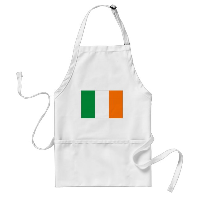 Tablier Drapeau de l'Irlande/Saint Patrick's Day (Devant)