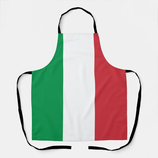 Tablier Drapeau de l'Italie (Recto)