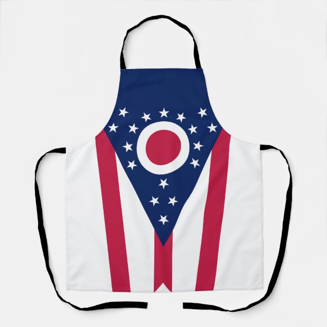 Tablier Drapeau de l'Ohio (Recto)