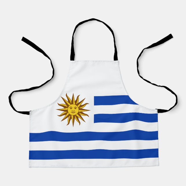 Tablier Drapeau de l'Uruguay (Recto)