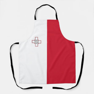Tablier Drapeau de Malte