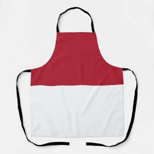 Tablier Drapeau de Monaco