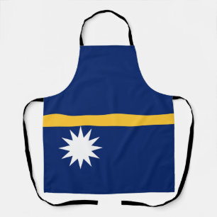 Tablier Drapeau de Nauru