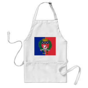 Tablier Drapeau de Paris, France Adulte Apron