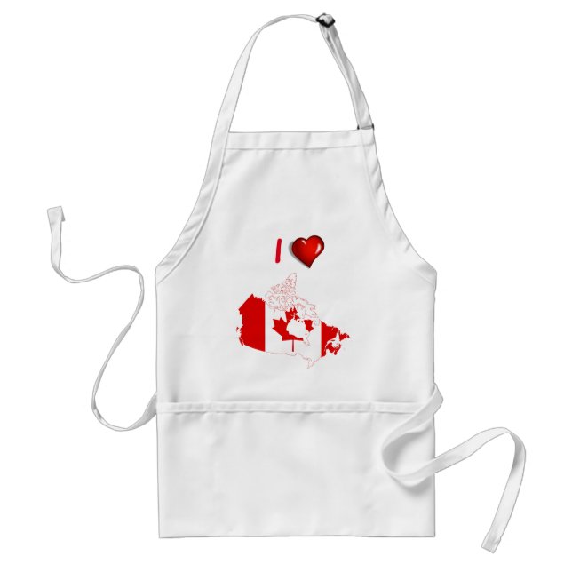 Tablier Drapeau de pays canadien (Devant)