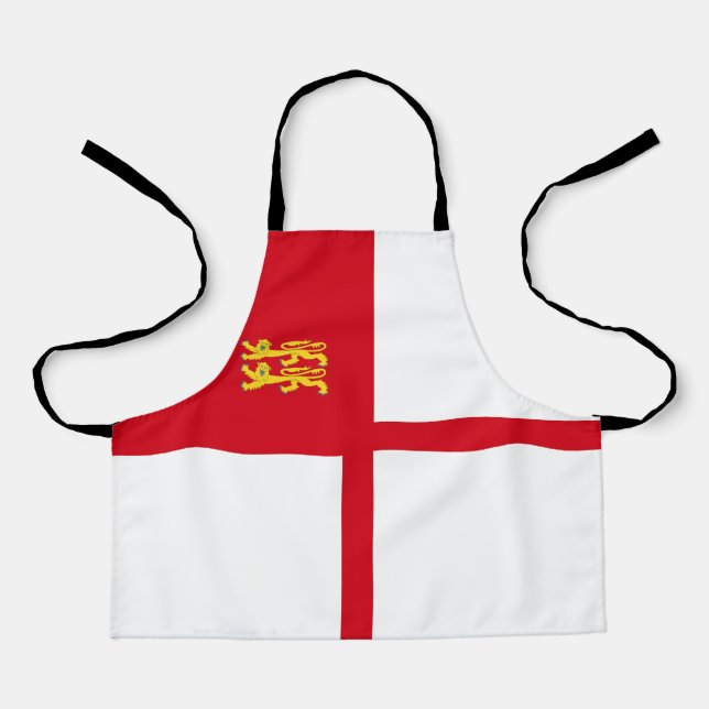 Tablier Drapeau de Sercq (Recto)