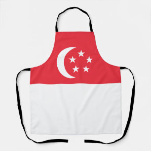 Tablier Drapeau de Singapour