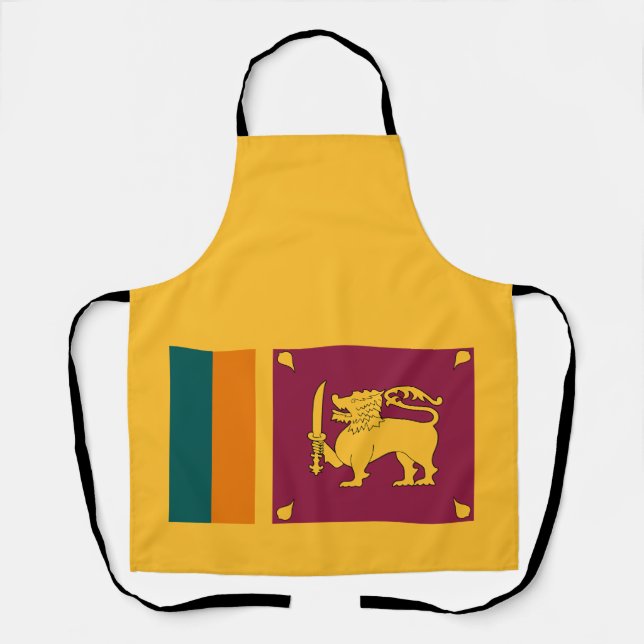 Tablier Drapeau de Sri Lanka (Recto)