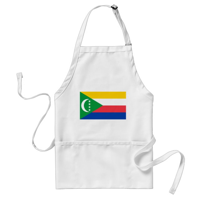 Tablier Drapeau des Comores (Devant)