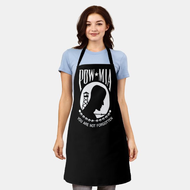 Tablier Drapeau des POW MIA : Soldats disparus de la guerr (Porté)