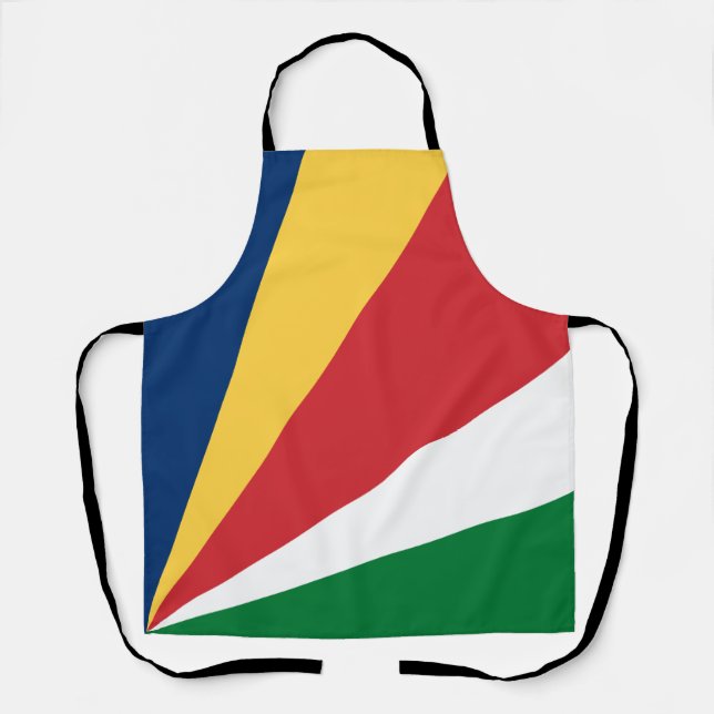 Tablier Drapeau des Seychelles (Recto)