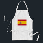 Tablier drapeau d'espagne<br><div class="desc">Le drapeau de l'Espagne (espagnol : Bandera de España), tel qu'il est défini dans la Constitution espagnole de 1978, se compose de trois bandes horizontales : rouge, jaune et rouge, la bande jaune étant deux fois plus grande que chaque bande rouge. Traditionnellement, la bande médiane était définie par le terme...</div>