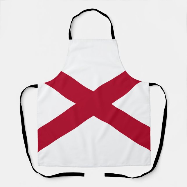 Tablier Drapeau d'État de l'Alabama (Recto)