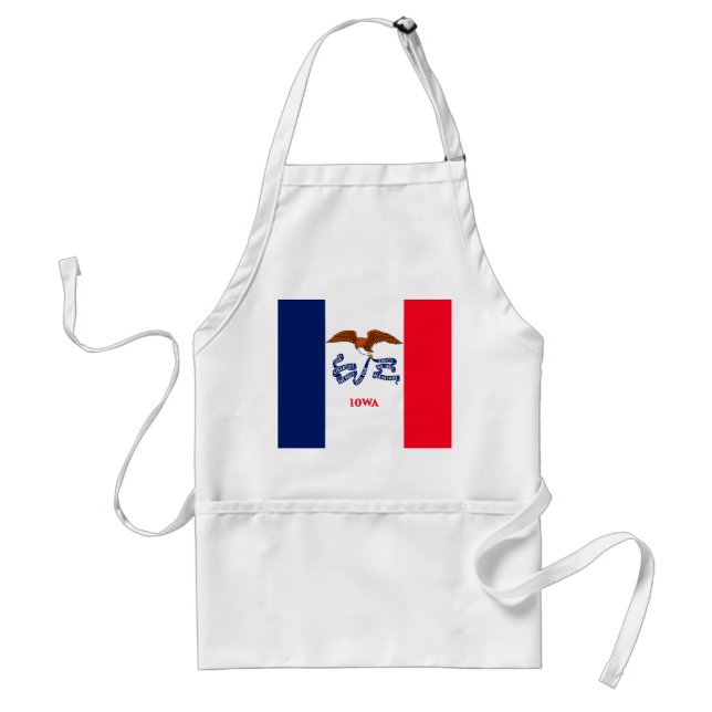 Tablier Drapeau d'État Iowa (Devant)