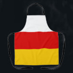Tablier Drapeau d'Ossétie du Sud<br><div class="desc">Drapeau patriotique d'Ossétie du Sud.</div>