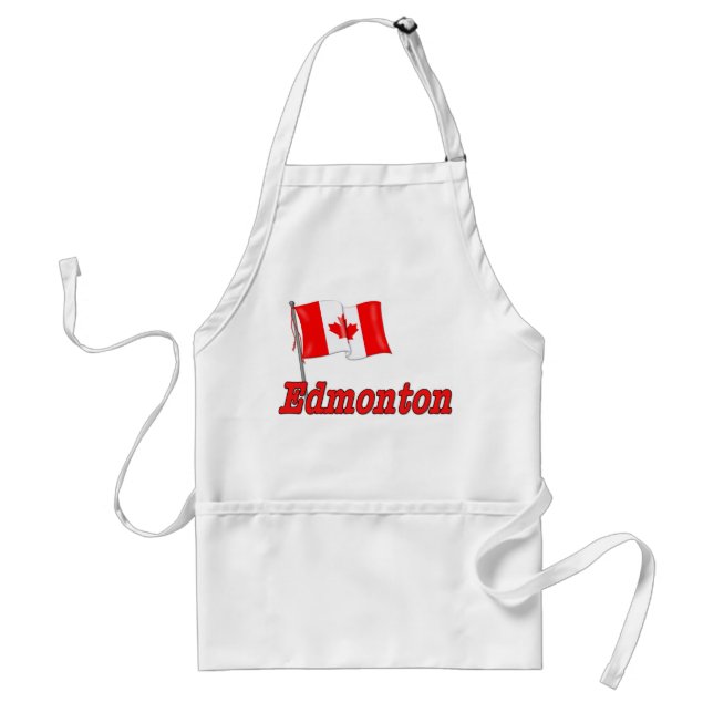 Tablier Drapeau du Canada - Edmonton (Devant)
