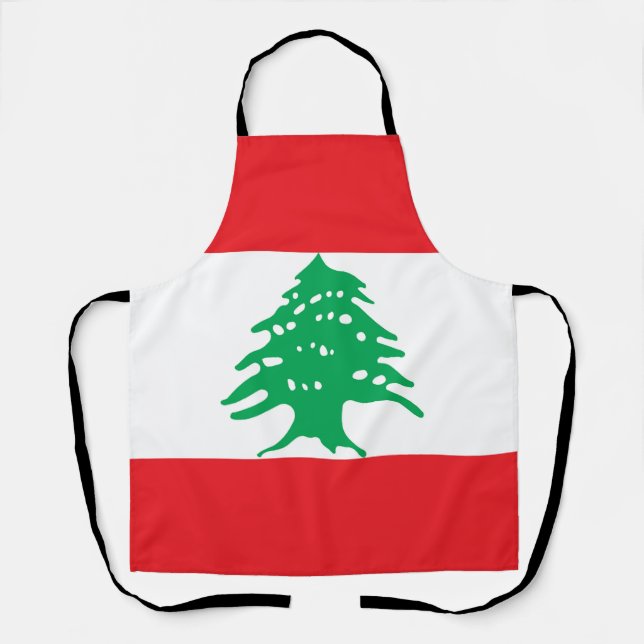 Tablier Drapeau du Liban (Recto)
