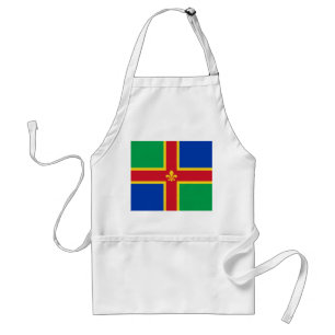Tablier Drapeau du Lincolnshire Adulte Apron