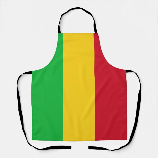 Tablier Drapeau du Mali (Recto)