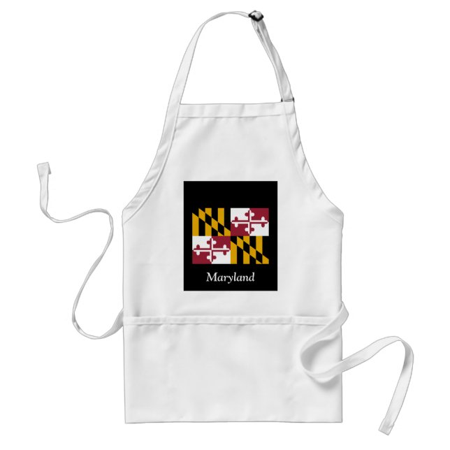 Tablier Drapeau du Maryland (Devant)