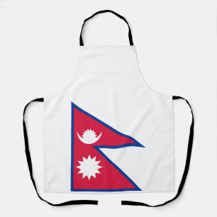 Tablier Drapeau du Népal