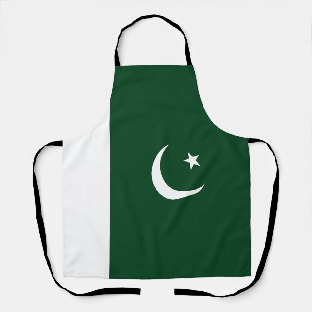 Tablier Drapeau du Pakistan (Recto)