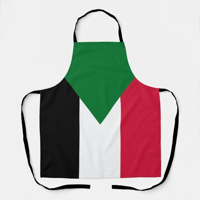 Tablier Drapeau du Soudan (Recto)