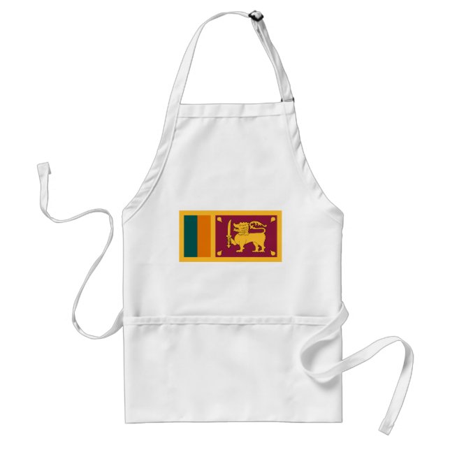 Tablier Drapeau du Sri Lanka (Devant)