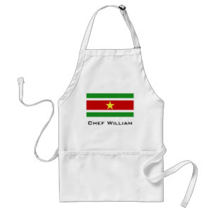 Tablier Drapeau du Suriname 