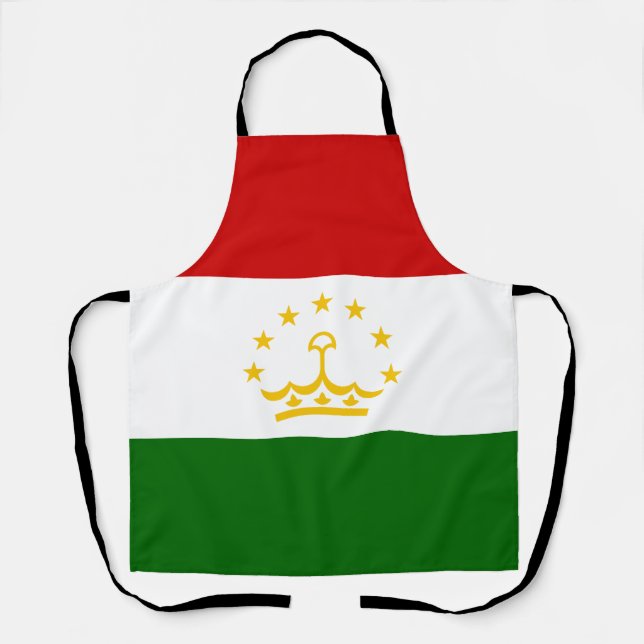 Tablier Drapeau du Tadjikistan (Recto)