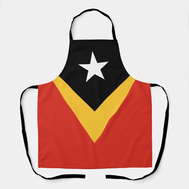 Tablier Drapeau du Timor oriental (Recto)