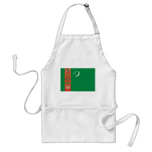 Tablier Drapeau du Turkménistan
