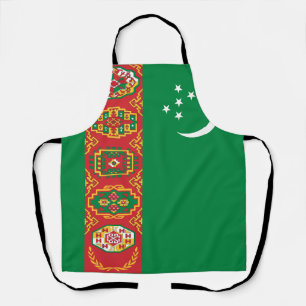 Tablier Drapeau du Turkménistan