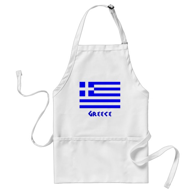 Tablier Drapeau grec (Devant)