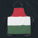 Tablier Drapeau Hongrie<br><div class="desc">Drapeau patriotique de Hongrie.</div>
