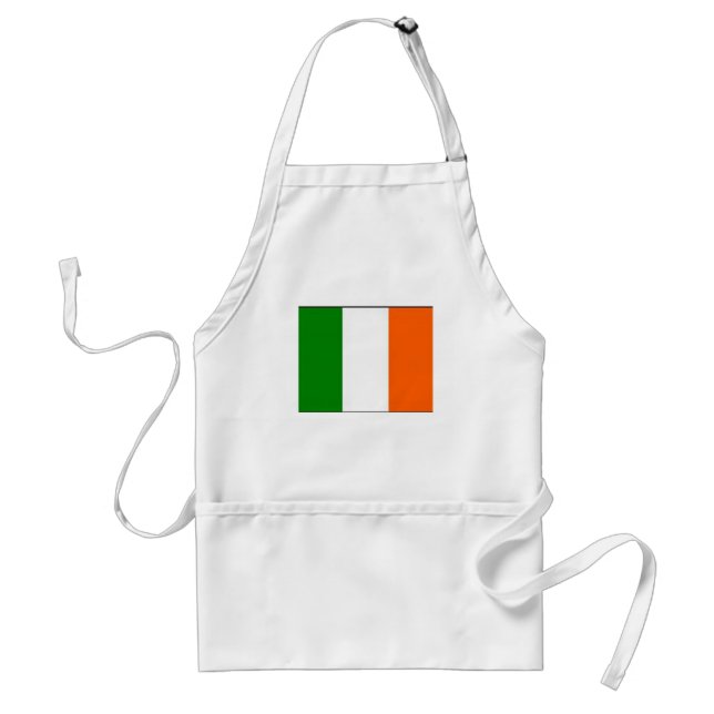 Tablier Drapeau Irlandais Irlande  (Devant)