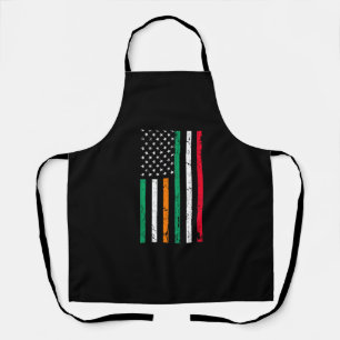 Tablier Drapeau irlandais italien irlandais Italie ST PATR