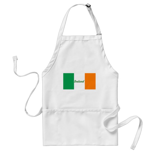 Tablier Drapeau irlandais/Saint Patrick's Day (Devant)