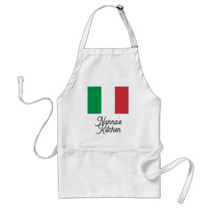 Tablier Drapeau italien de la cuisine de Nonna Italia 