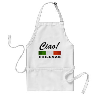 Tablier Drapeau italien Florence Italie de Ciao Firenze